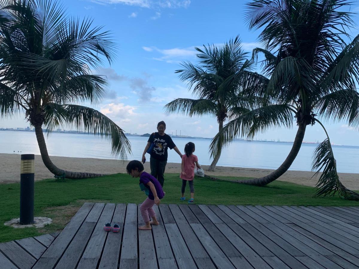 Sea View 2 Bedroom Fully Furnished Apartment Forest City Starview Bay Johor Malaysia Kampong Pok Kechil Kültér fotó