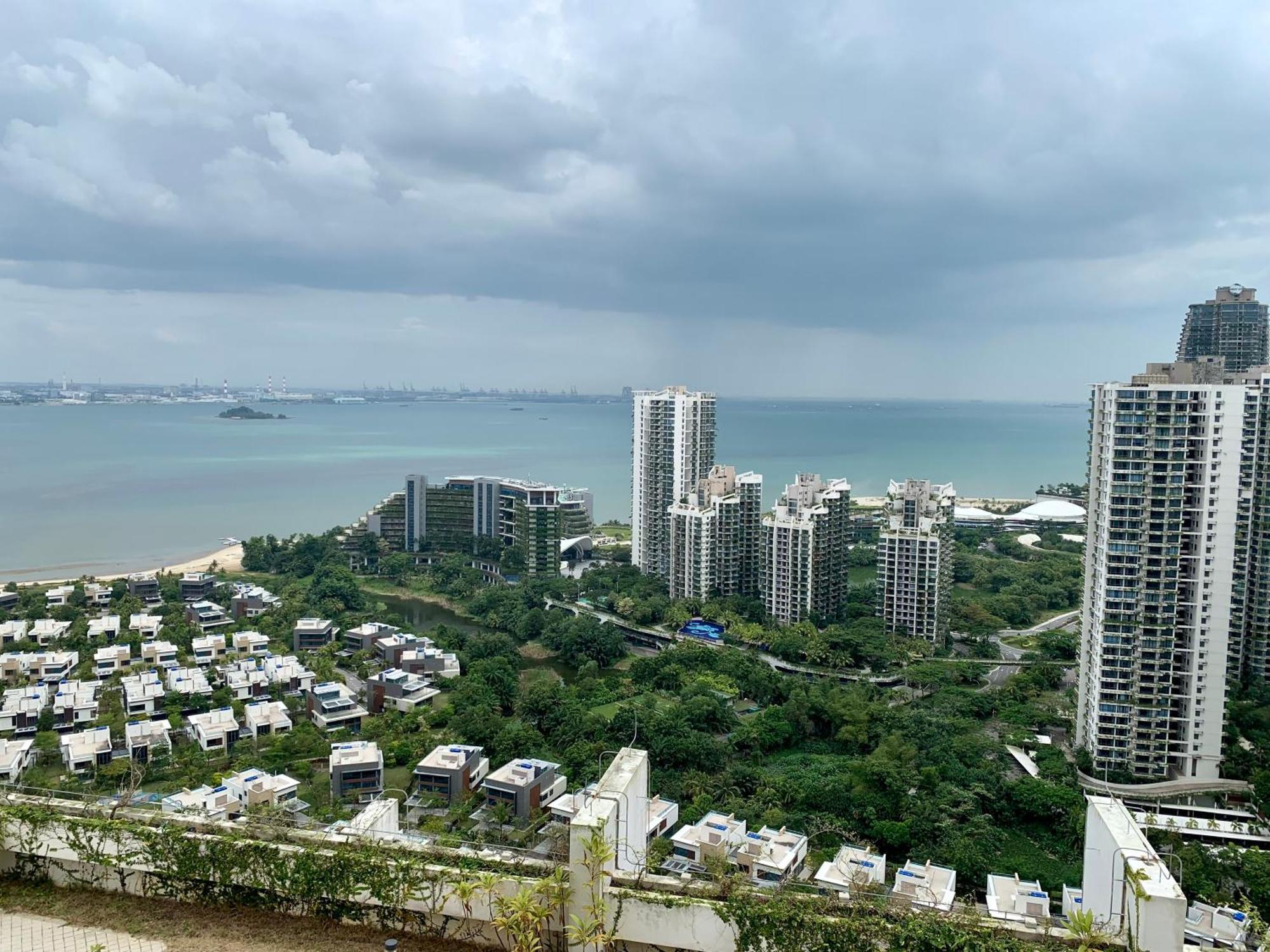 Sea View 2 Bedroom Fully Furnished Apartment Forest City Starview Bay Johor Malaysia Kampong Pok Kechil Kültér fotó