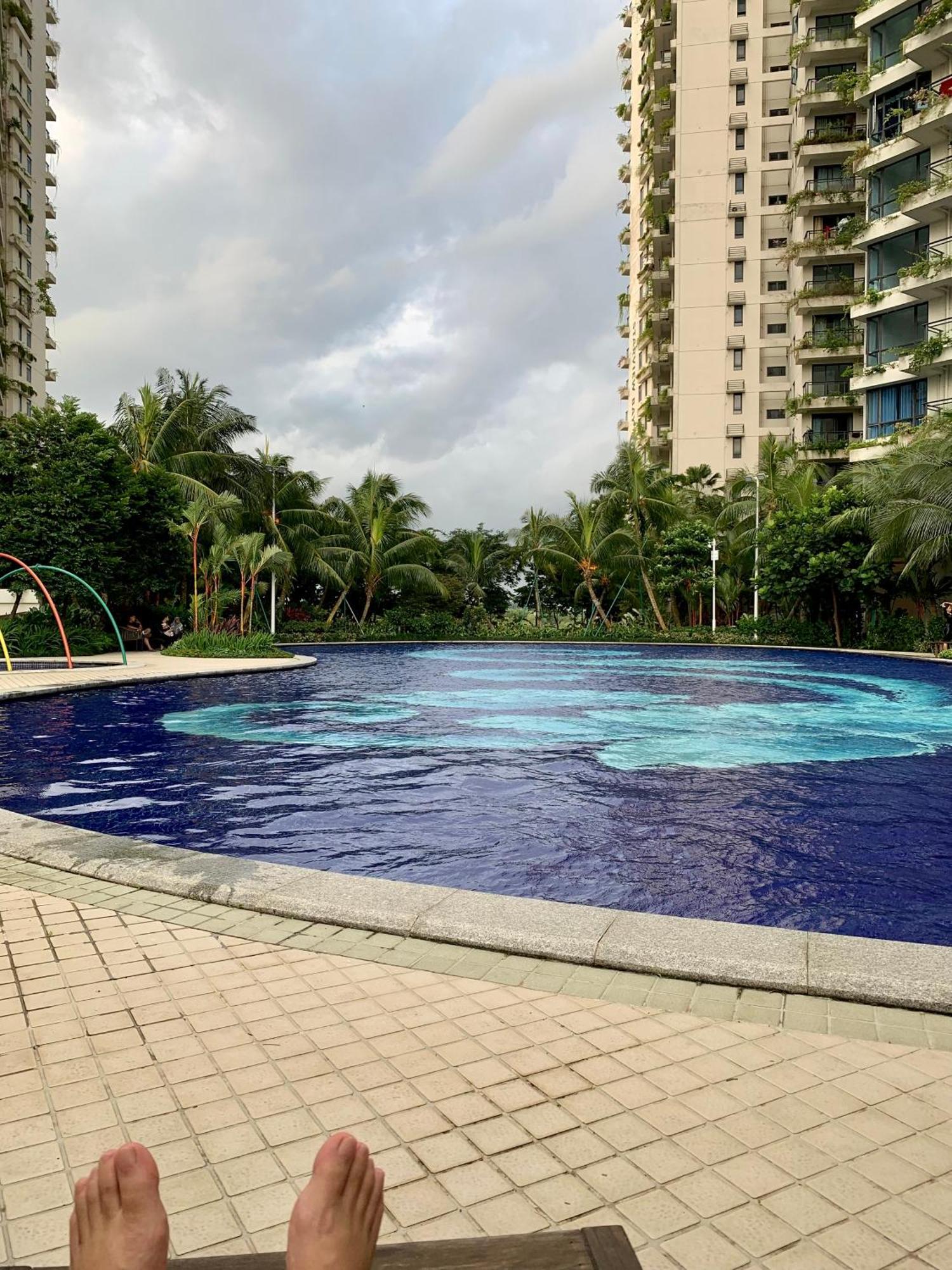 Sea View 2 Bedroom Fully Furnished Apartment Forest City Starview Bay Johor Malaysia Kampong Pok Kechil Kültér fotó
