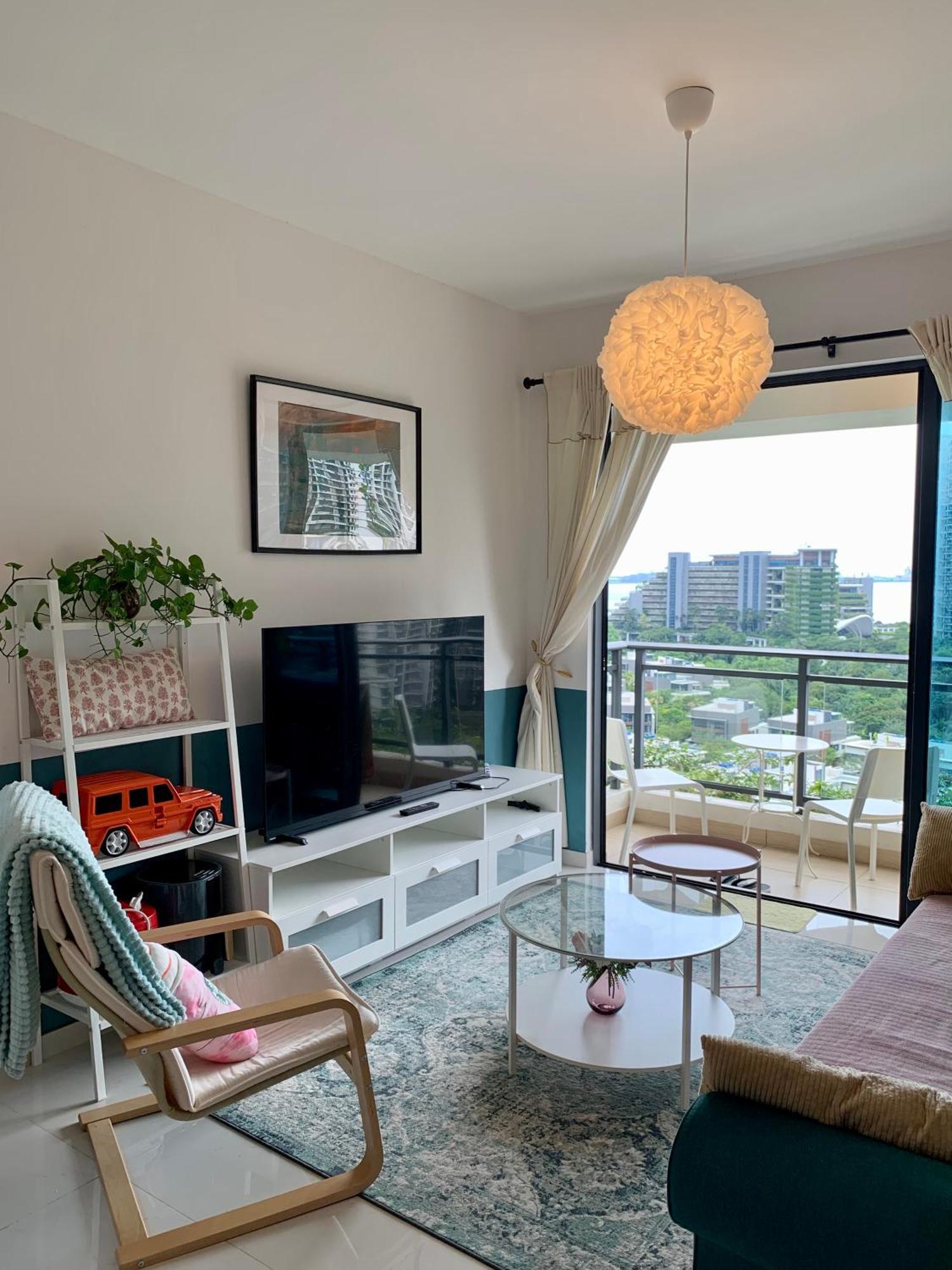 Sea View 2 Bedroom Fully Furnished Apartment Forest City Starview Bay Johor Malaysia Kampong Pok Kechil Kültér fotó